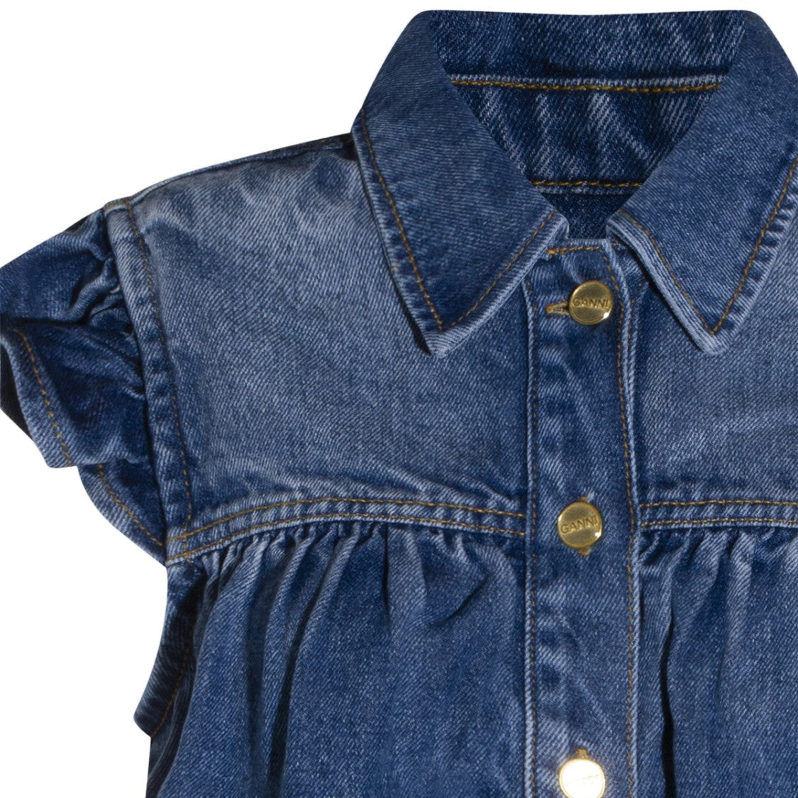 Ganni Essential Women's Top With Silhouette