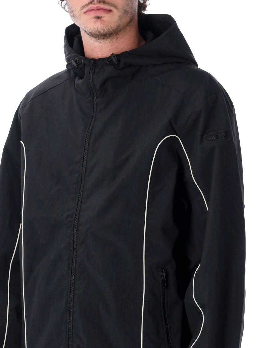 Diesel J-Hives-Wrd Cordura Technical Outdoor Windbreaker