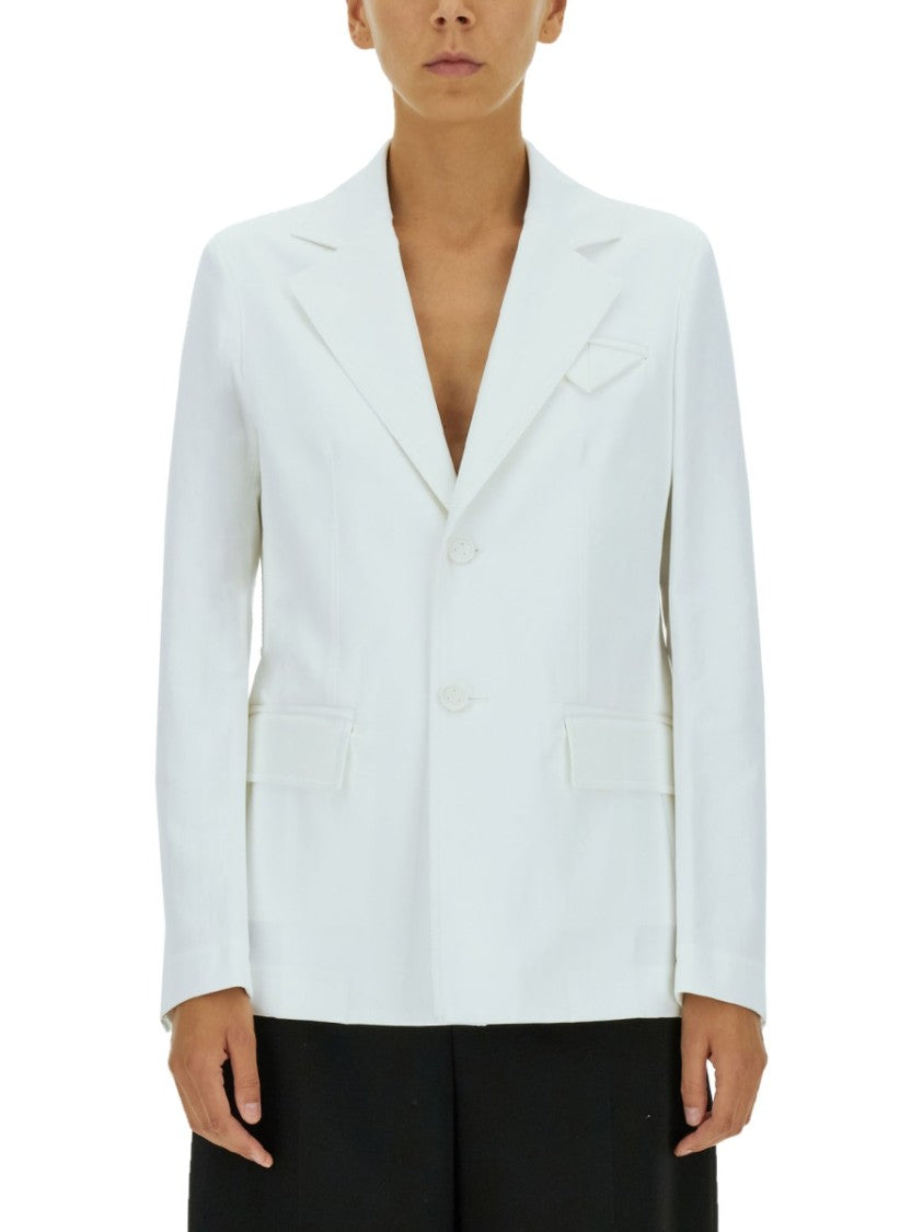 Bottega Veneta Tailored Single-Breasted Jacket With Notched Lapels