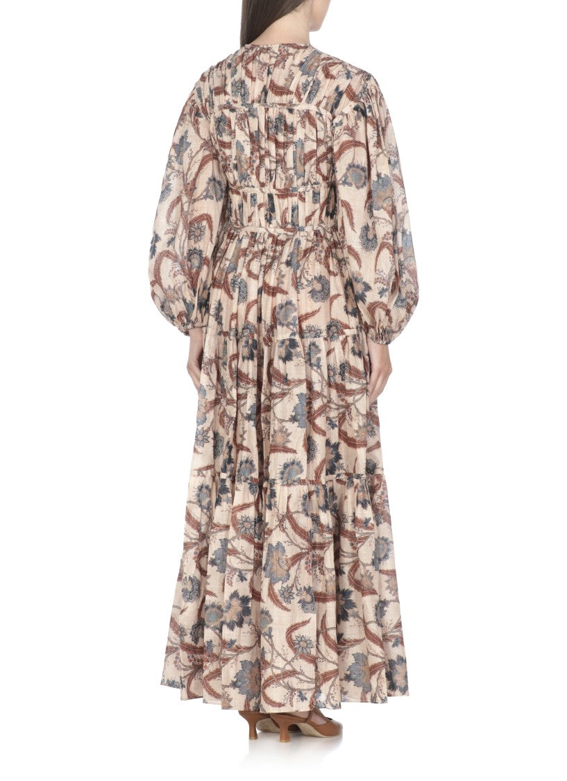 Zimmermann Ascension Tie Billow Dress