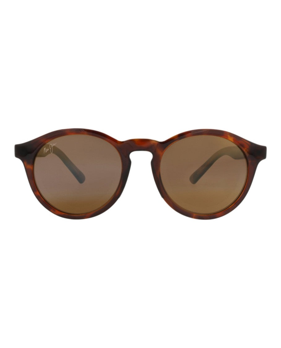 Maui Jim Round-Frame Injection Sunglasses