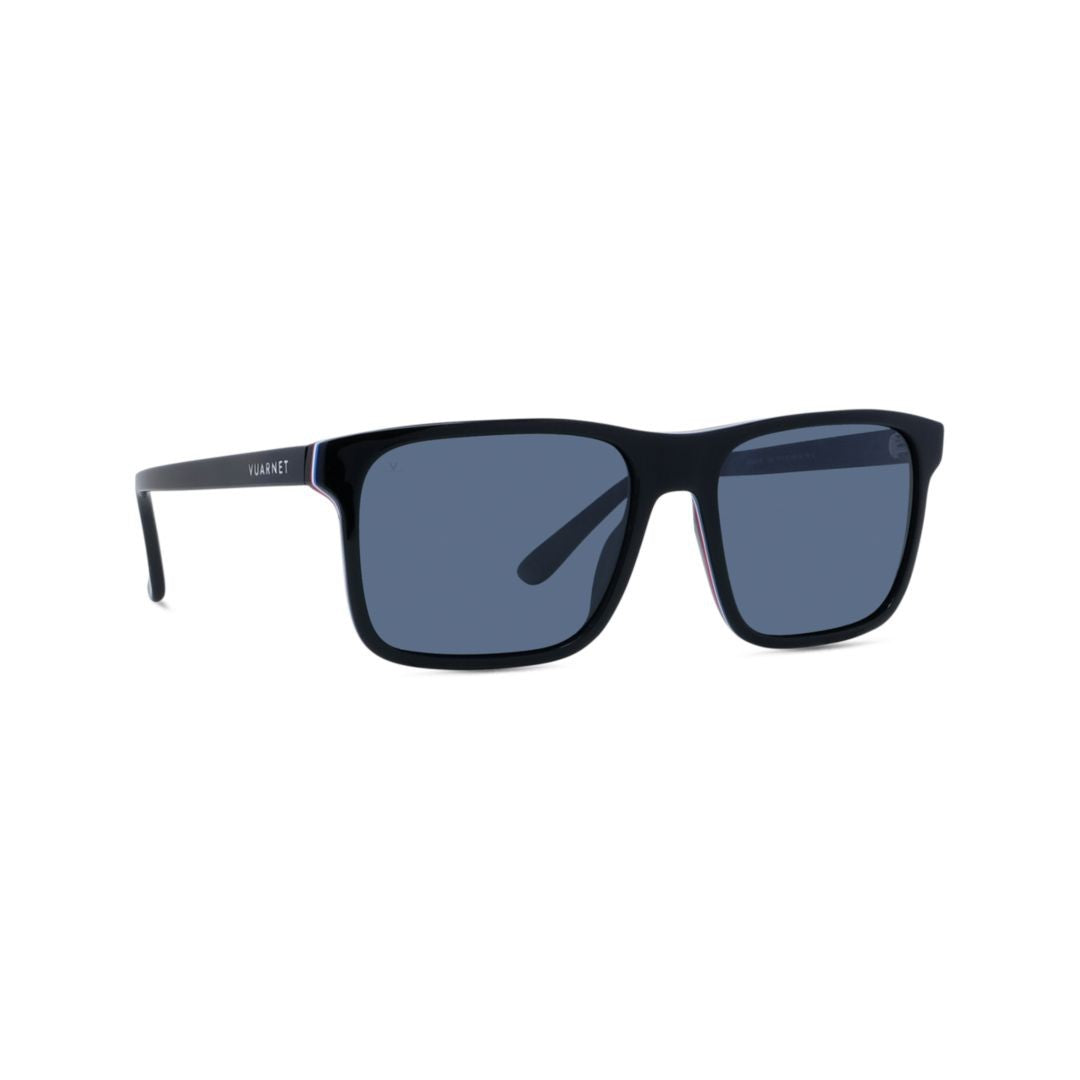 Vuarnet Vu40010i Rectangular Acetate Sunglasses With Tinted Lenses
