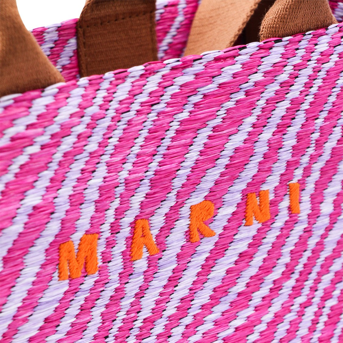 Marni Pink Patterned Tote Bag