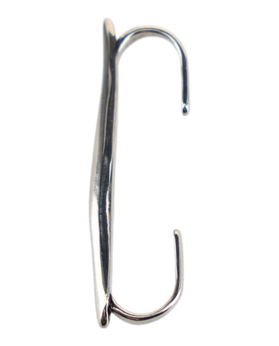 Alexander Mcqueen Molten Metal Top Bar Ear Cuff