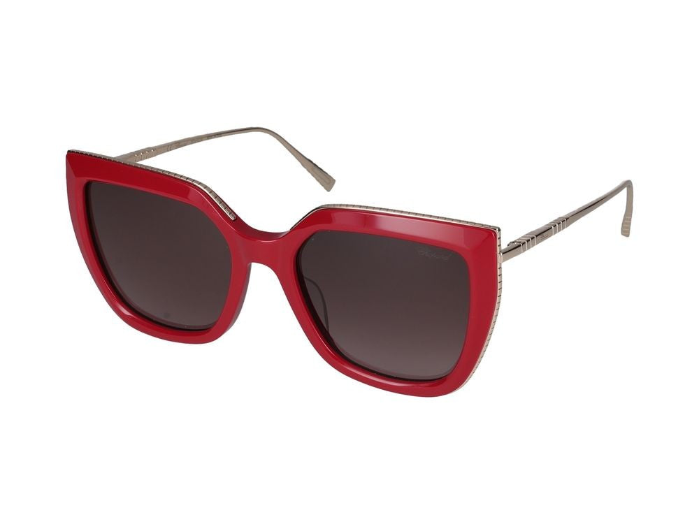 Chopard Sch319m 09Lb Full Shiny Red Sunglasses 54/19/135