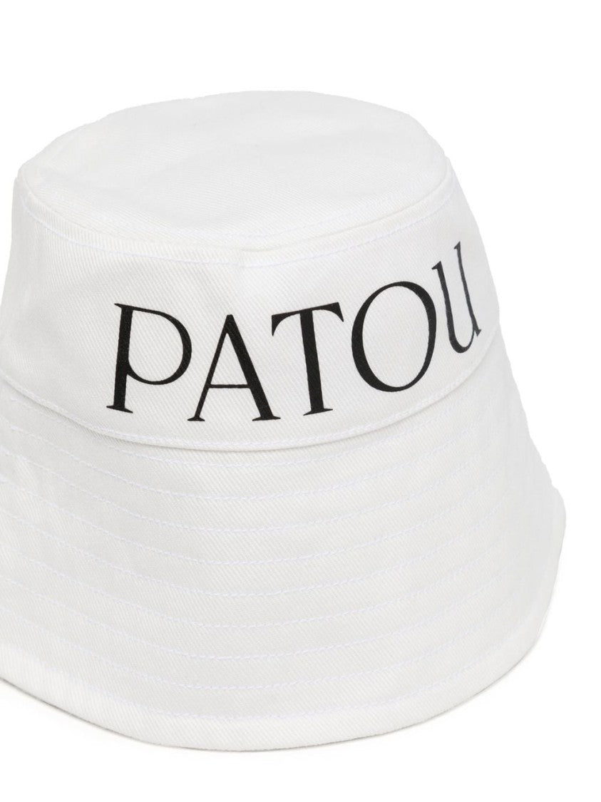 Patou Embroidered Logo Bucket Hat