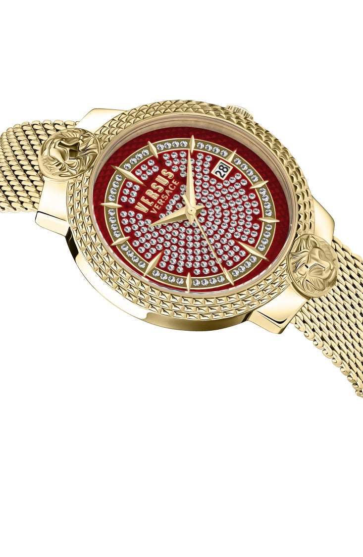 Versus Versace Mouffetard Crystal Bracelet Watch