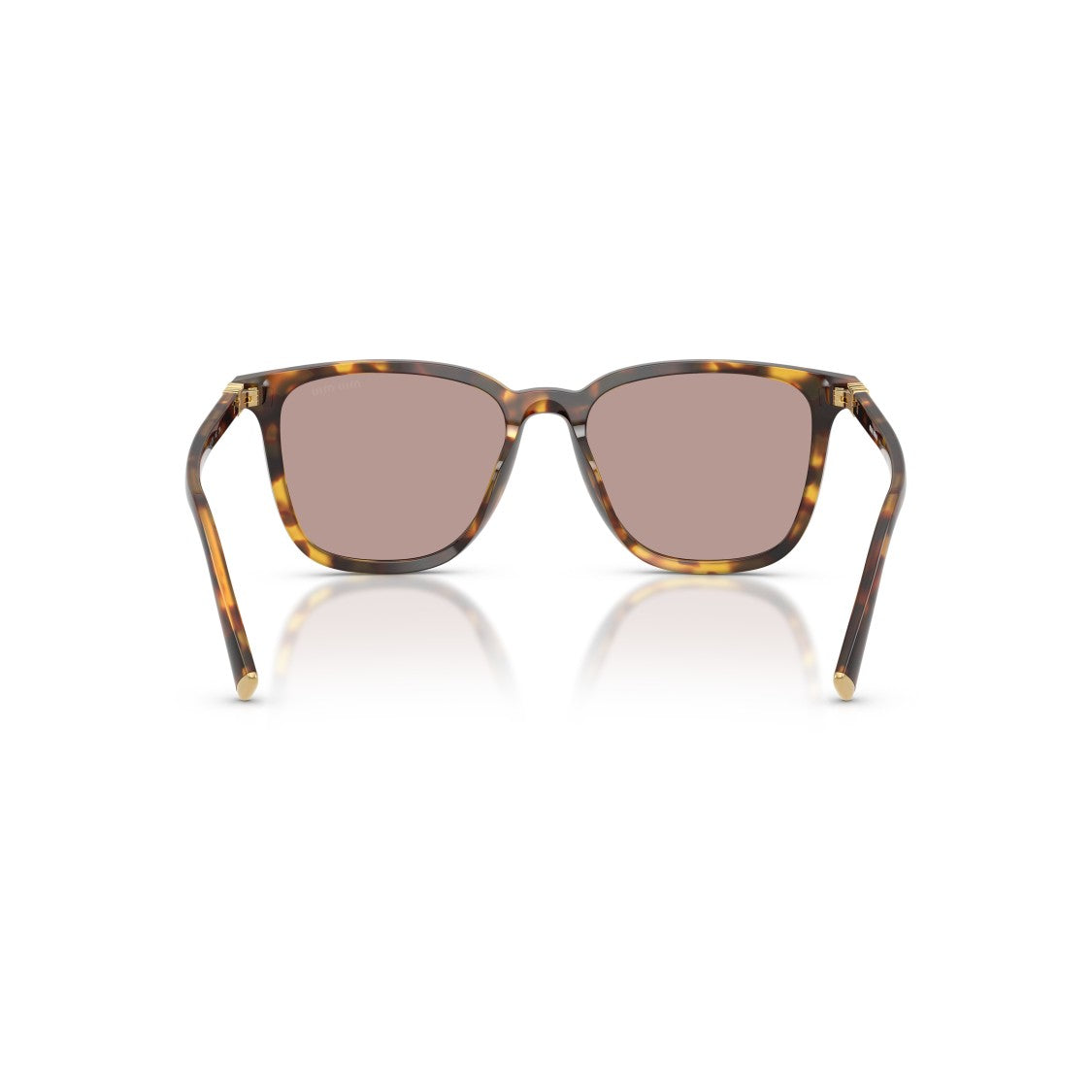 Miu Miu 0Mu B03s Classic Tortoiseshell Square Sunglasses