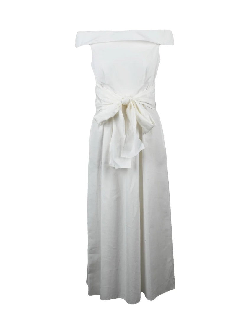 Max Mara Prosit Dress Cotton - White