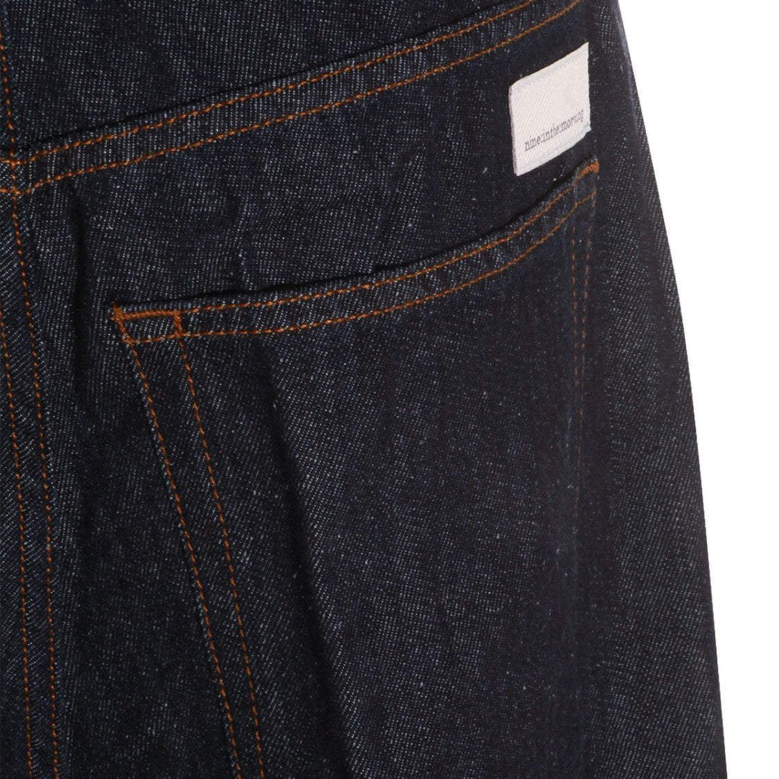 Nine In The Morning Straight-Leg Denim Jeans With High Waist