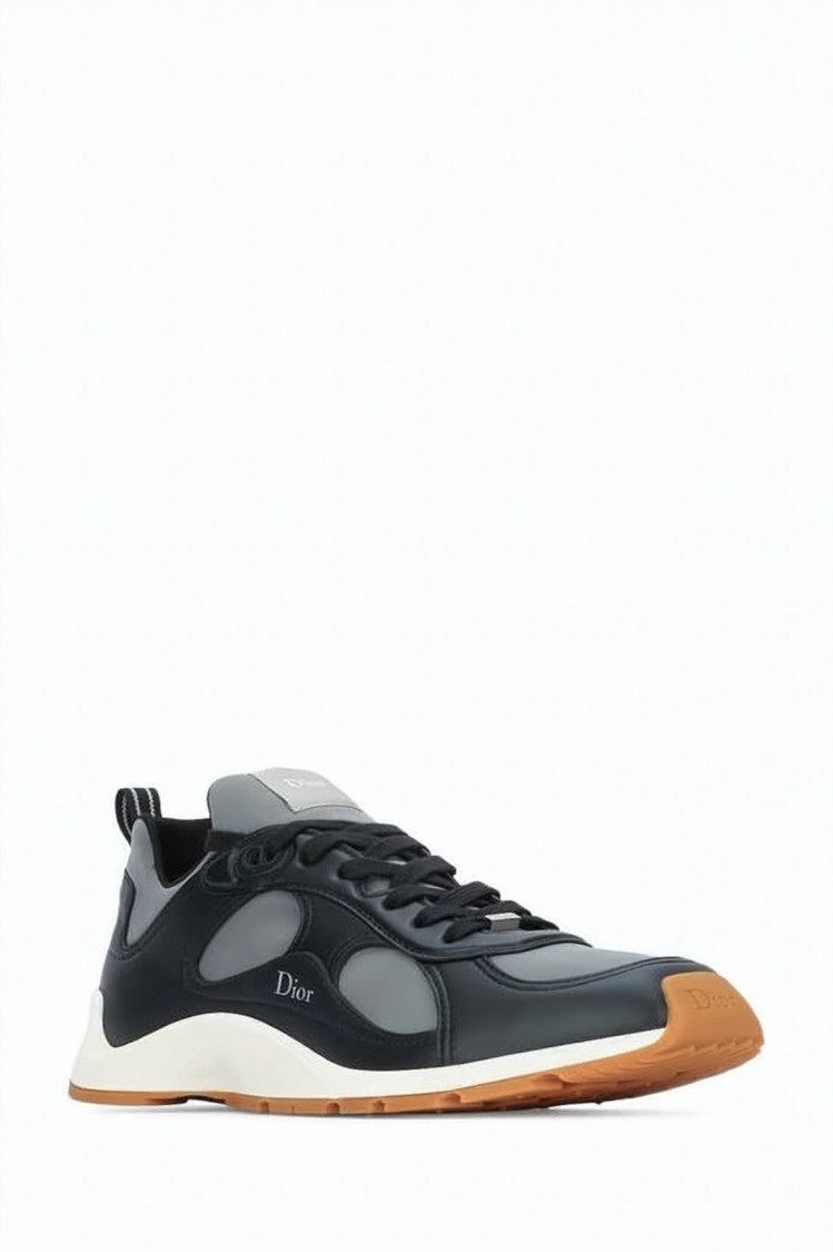 Dior Low-Profile Sneakers With Knitted Upper