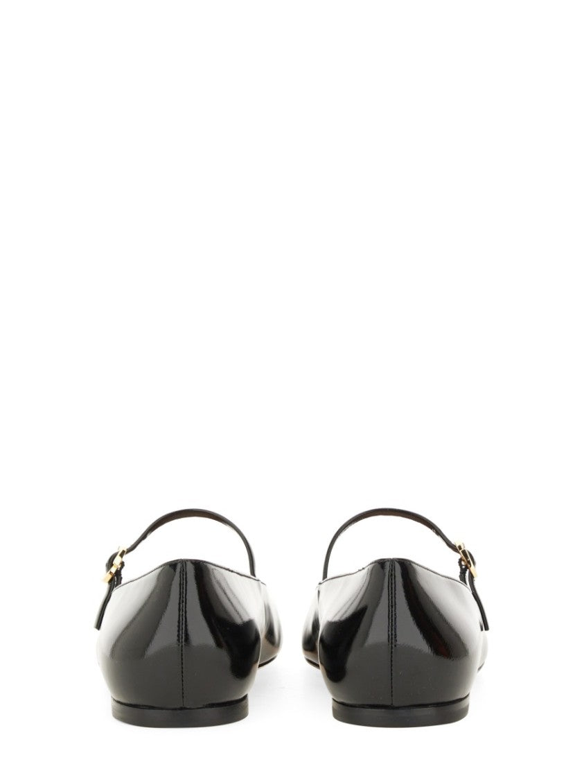 Gianvito Rossi "Christina 05" Ballerina Ballerina Flats