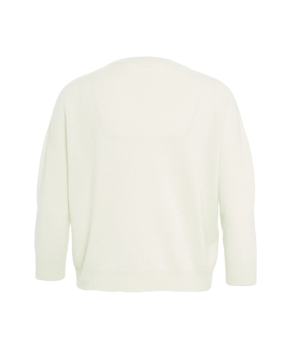 Mvm Cashmere Sweater With Classic Round Neck