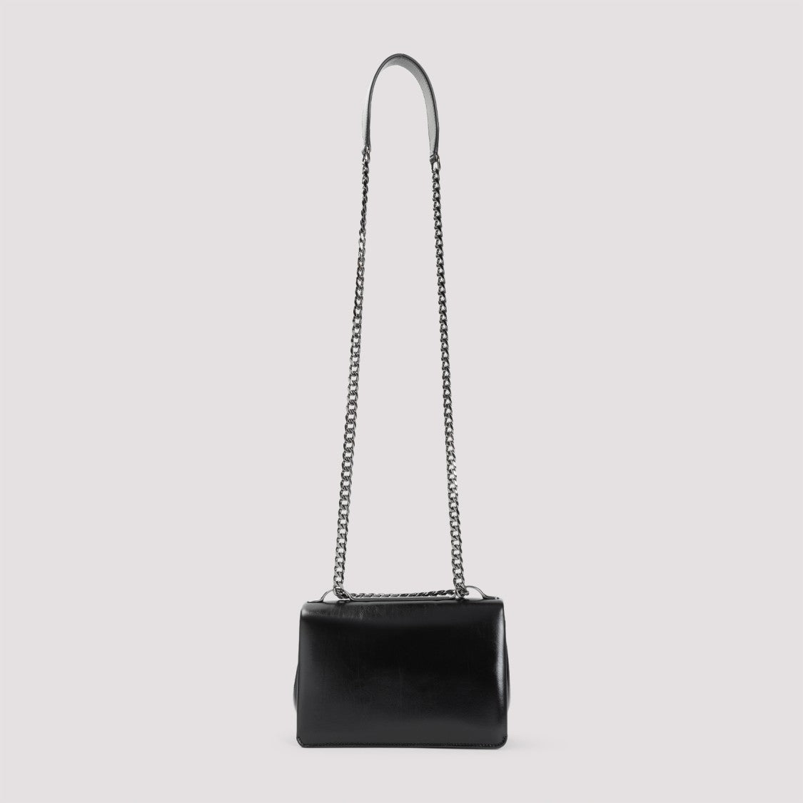 Valentino Structured Leather Shoulder Bag