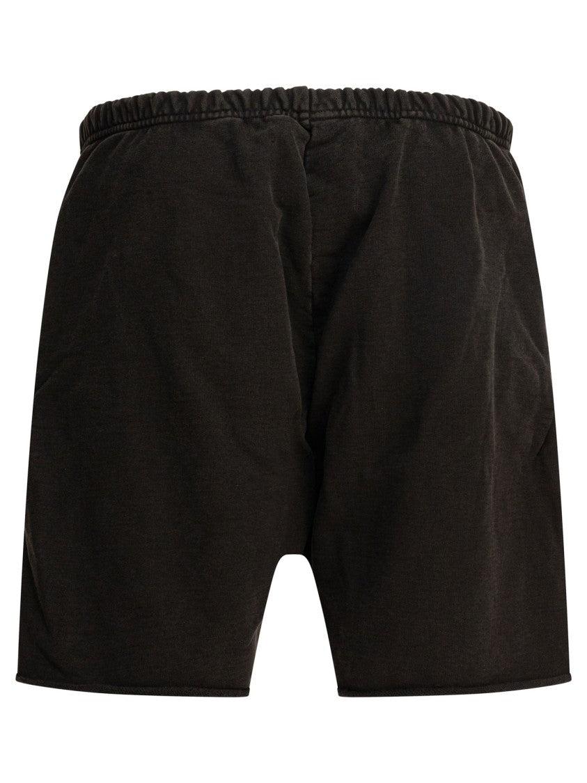 Rrr123 Relaxed Fit Black Bermuda Shorts