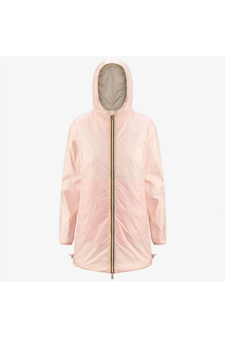 K-Way Multicolor Technical Nylon Zip-Up Jacket