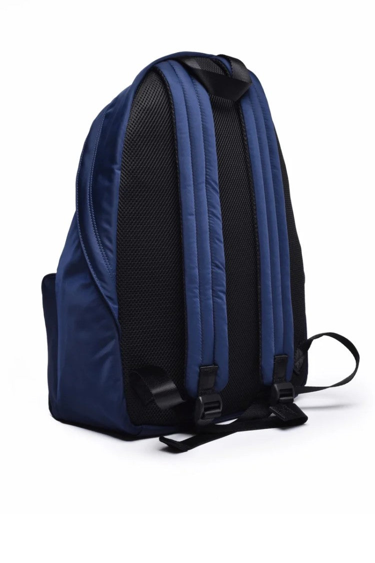 Diesel Blue Polyamide Polyester Backpack