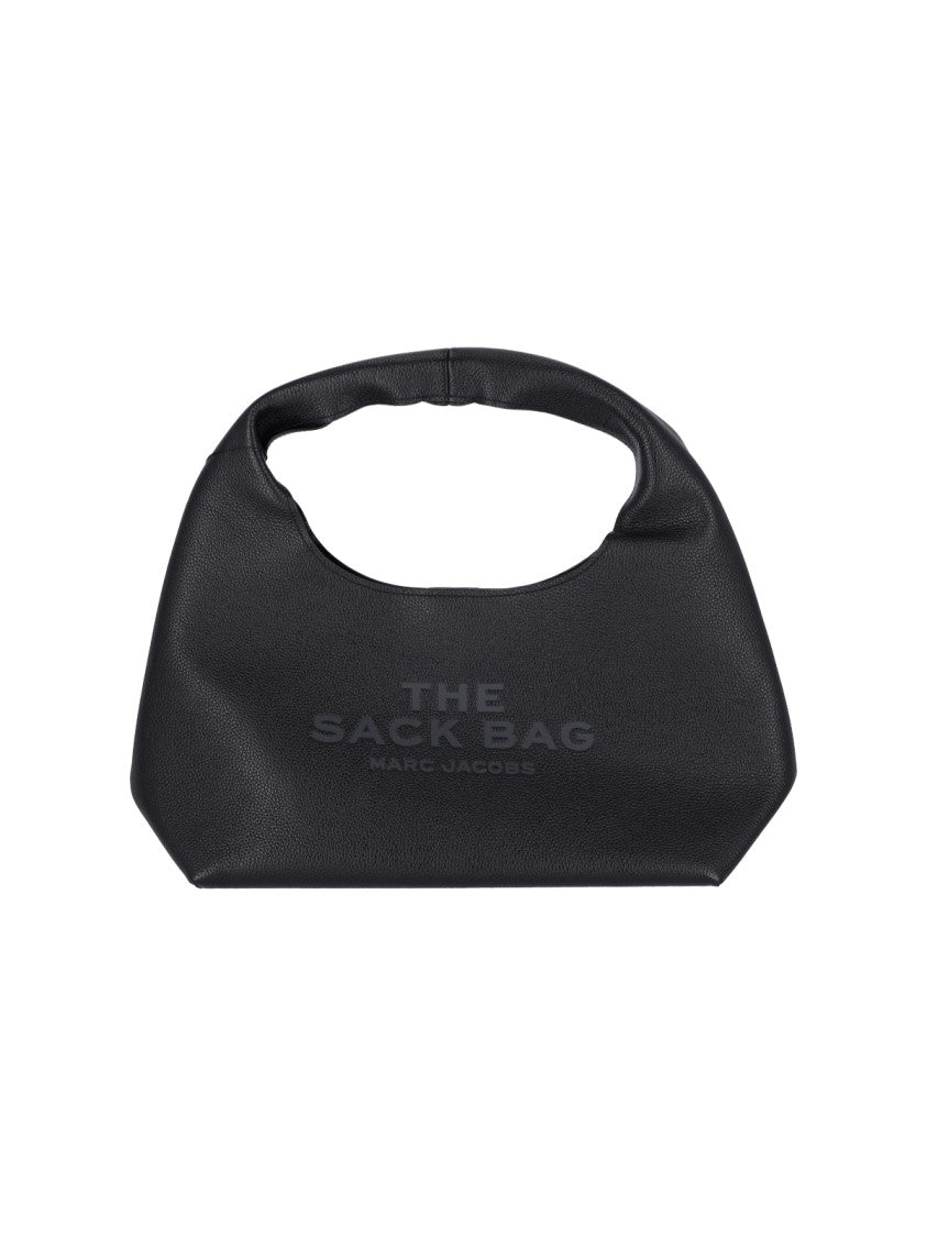 Marc Jacobs Soft Hammered Leather Tote Bag With Tonal Logo