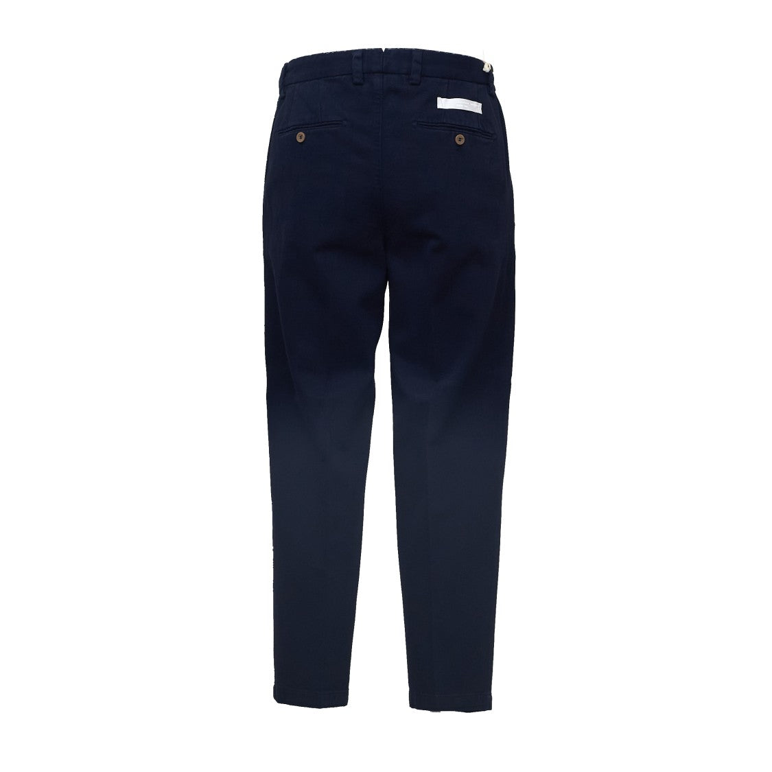 Briglia 1949 Cotton Twill Trousers With Pleats And Elastic Sides