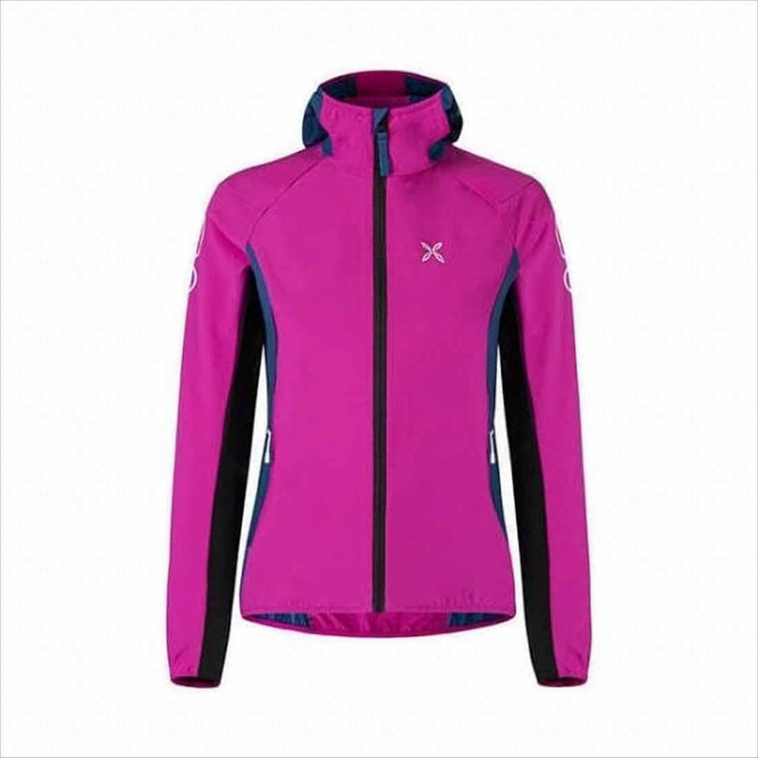 Montura Fitted Magenta Jacket With Contrasting Panels