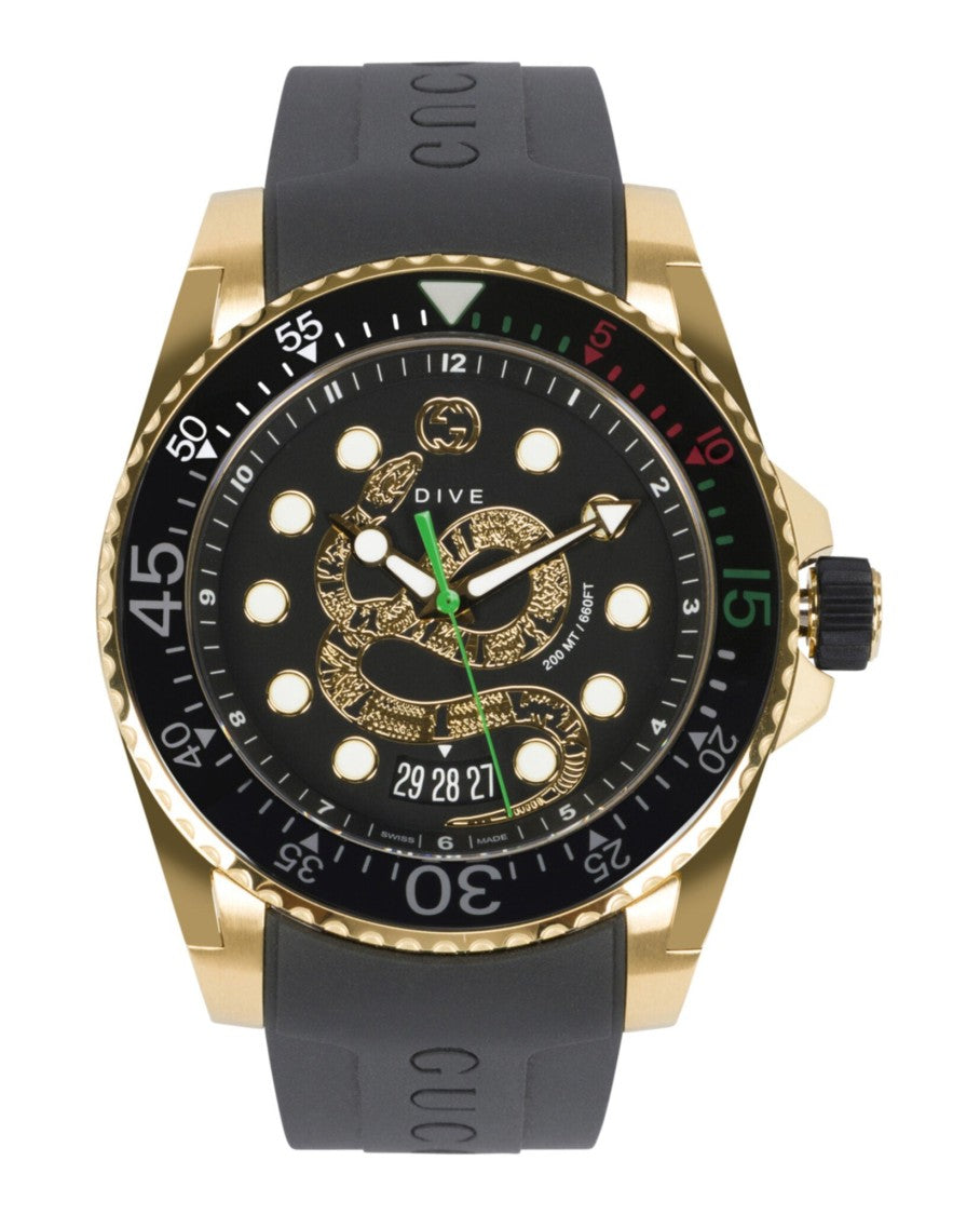 Gucci Dive Silicone Watch