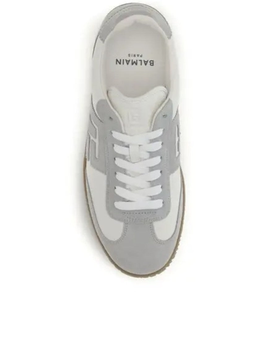 Balmain Low-Top Lace-Up Sneaker With Sleek Silhouette