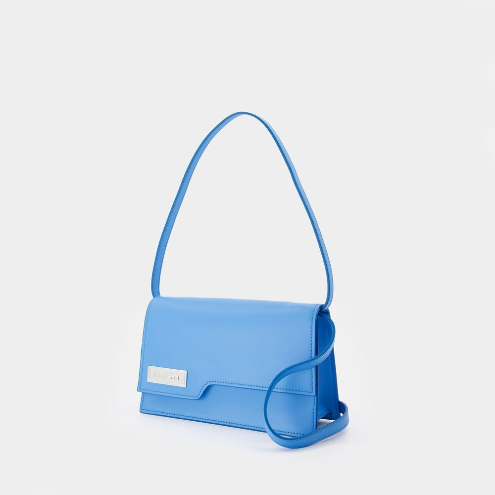Coperni Mini Folder Bag - Leather - Blue