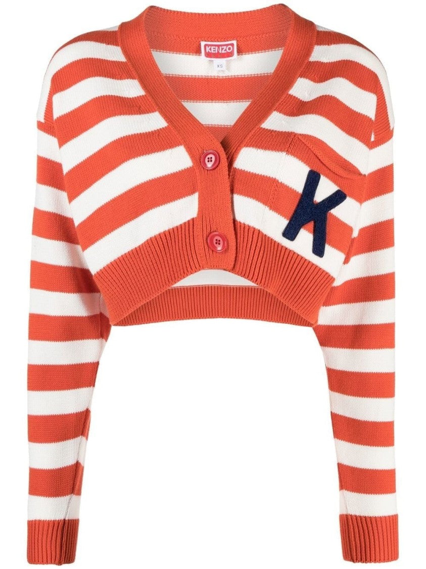 Kenzo Nautical Stripes Cardigan