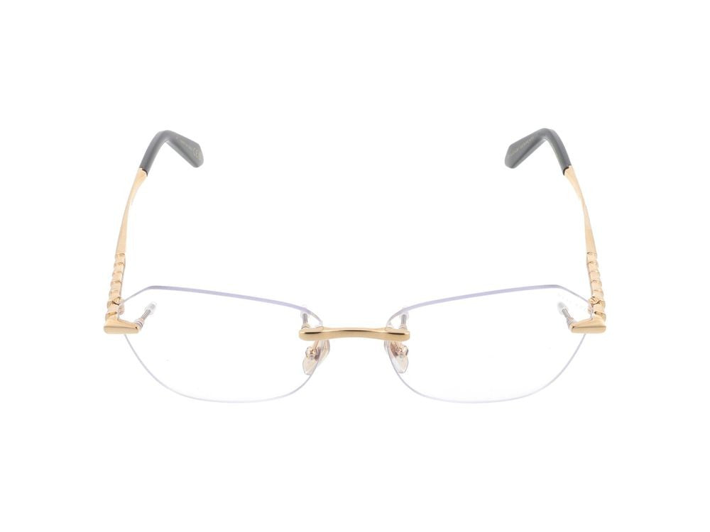 Bulgari Bv50070u Rectangular Gradient Frame Glasses