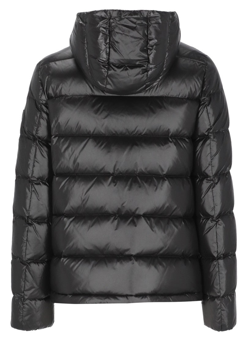 Peuterey Black Honova Quilted Down Jacket