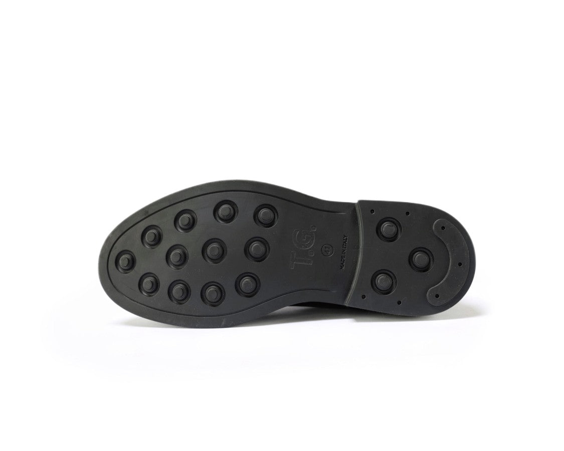Ton Gout Ankle Boots Brogue Detail Rubber Sole