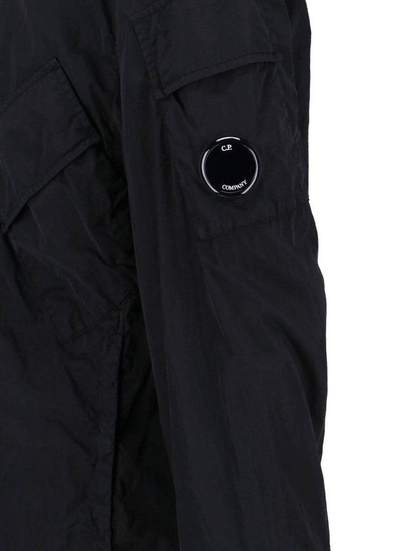 C.P. Company Structured Black Jacket With Modern Silhouette