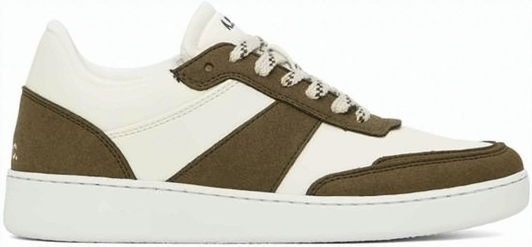 A.P.C. Two-Tone Leather And Suede Sneakers
