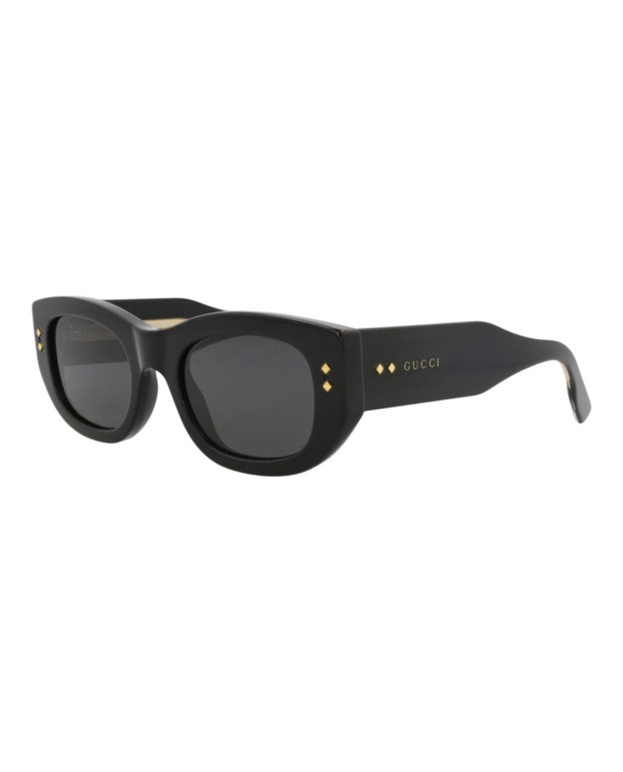 Gucci Square-Frame Recycled Acetate Sunglasses