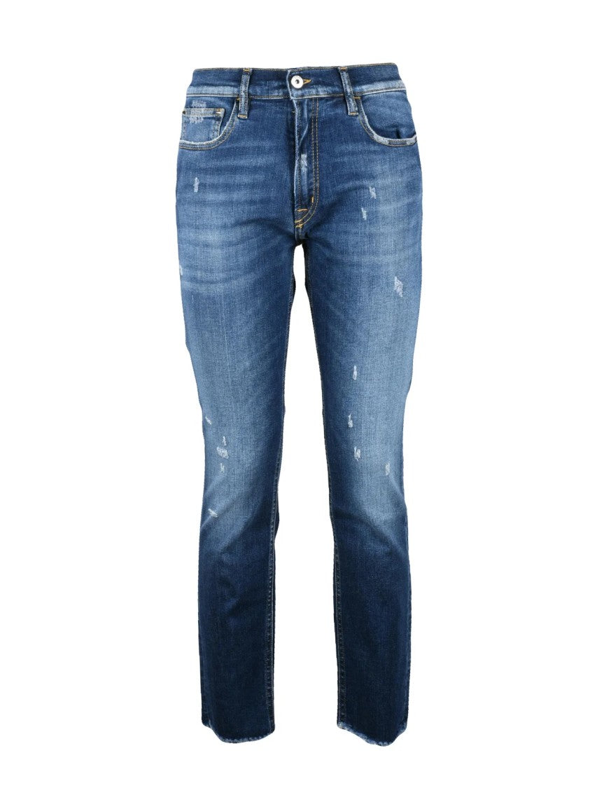 Cycle Slim High-Rise Denim With Classic Five-Pocket Design