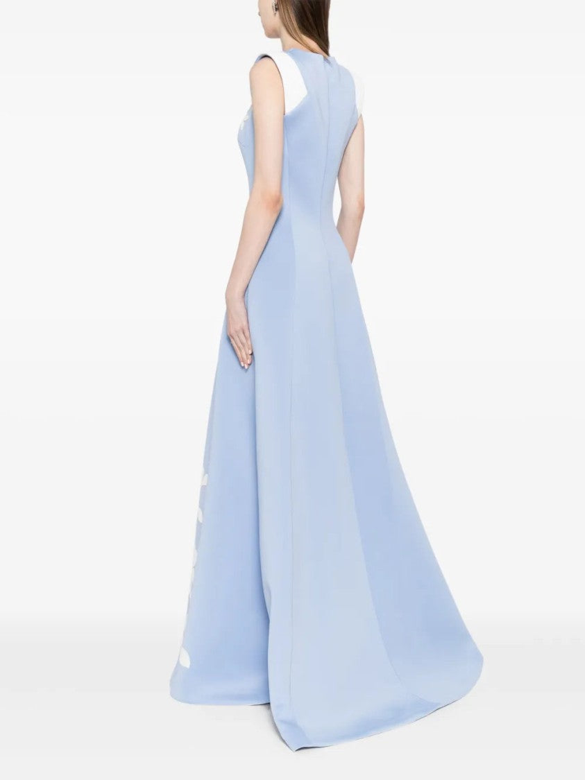 Saiid Kobeisy Neoprene Dress With Matching Embroidery