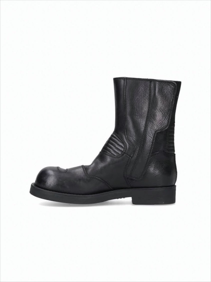 Mm6 By Maison Margiela Mid-Calf Smooth Calf Leather Boots