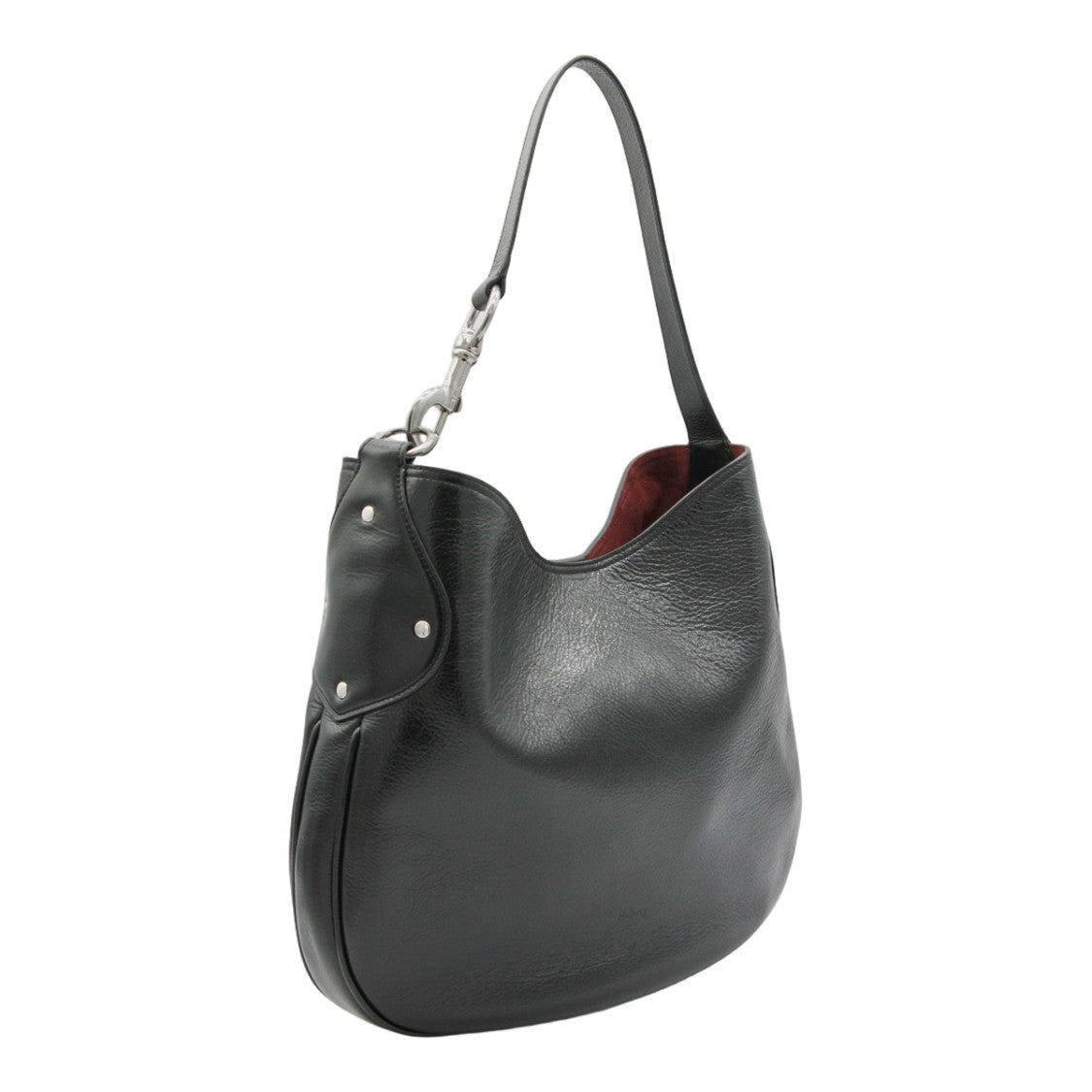 Mulberry Smooth Black Leather Shoulder Bag