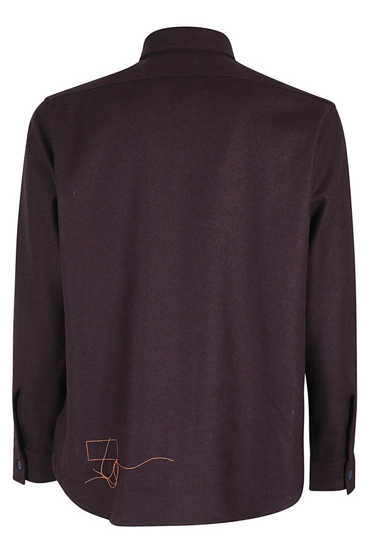 Fortela Burgundy Over Shirt