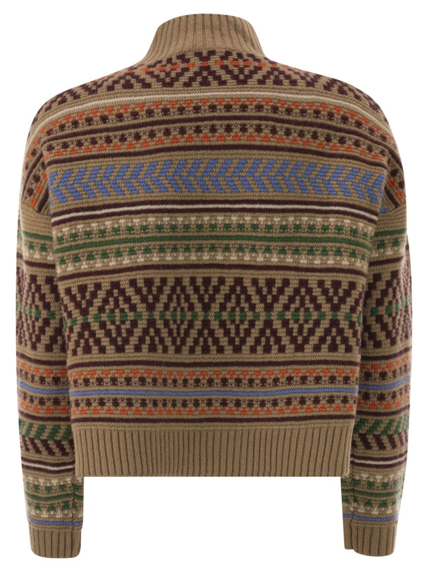 Max Mara Festoso - Jacquard Wool Jumper