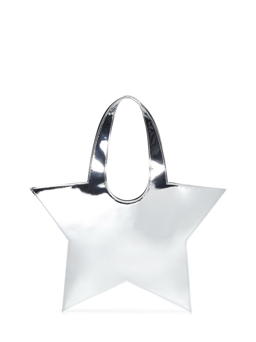 Coperni Mini Star-Shaped Tote Bag With Mirror-Effect Finish