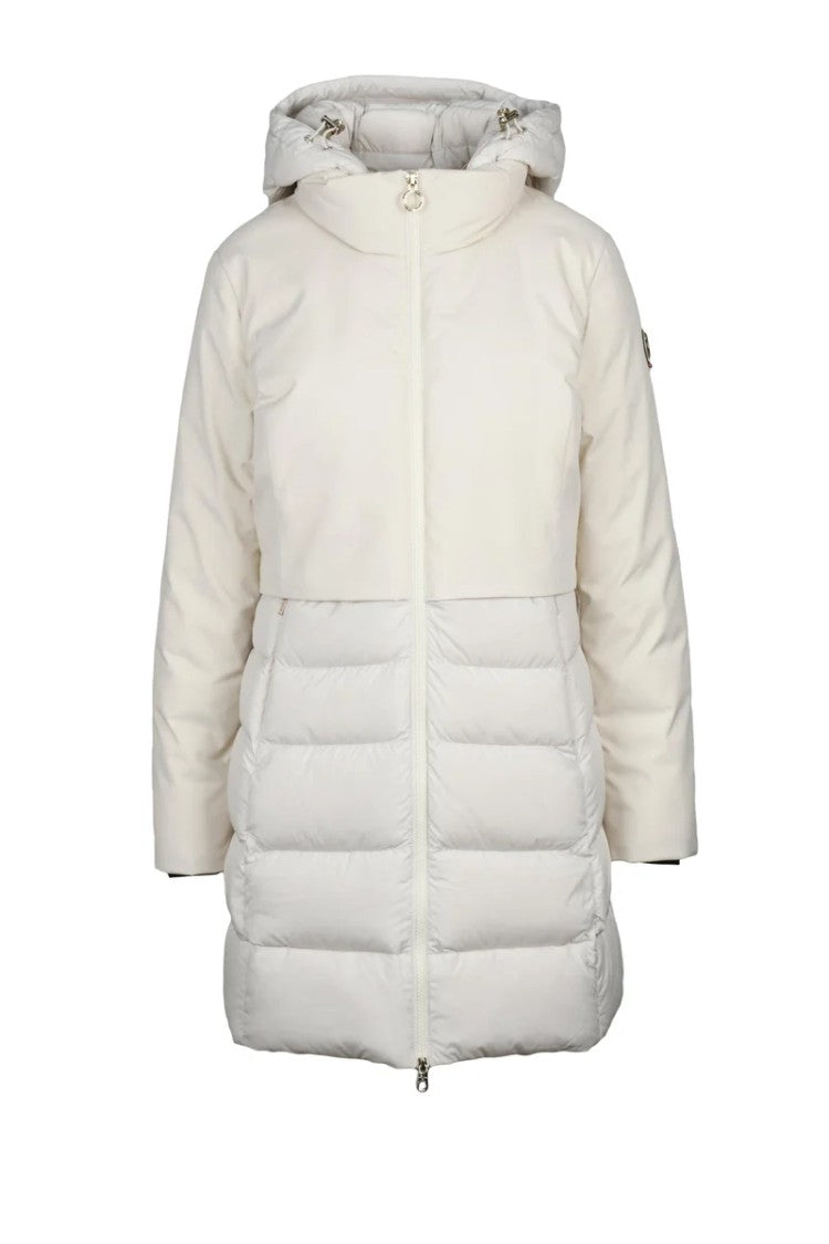 Cape Horn Long Down Jacket White - White