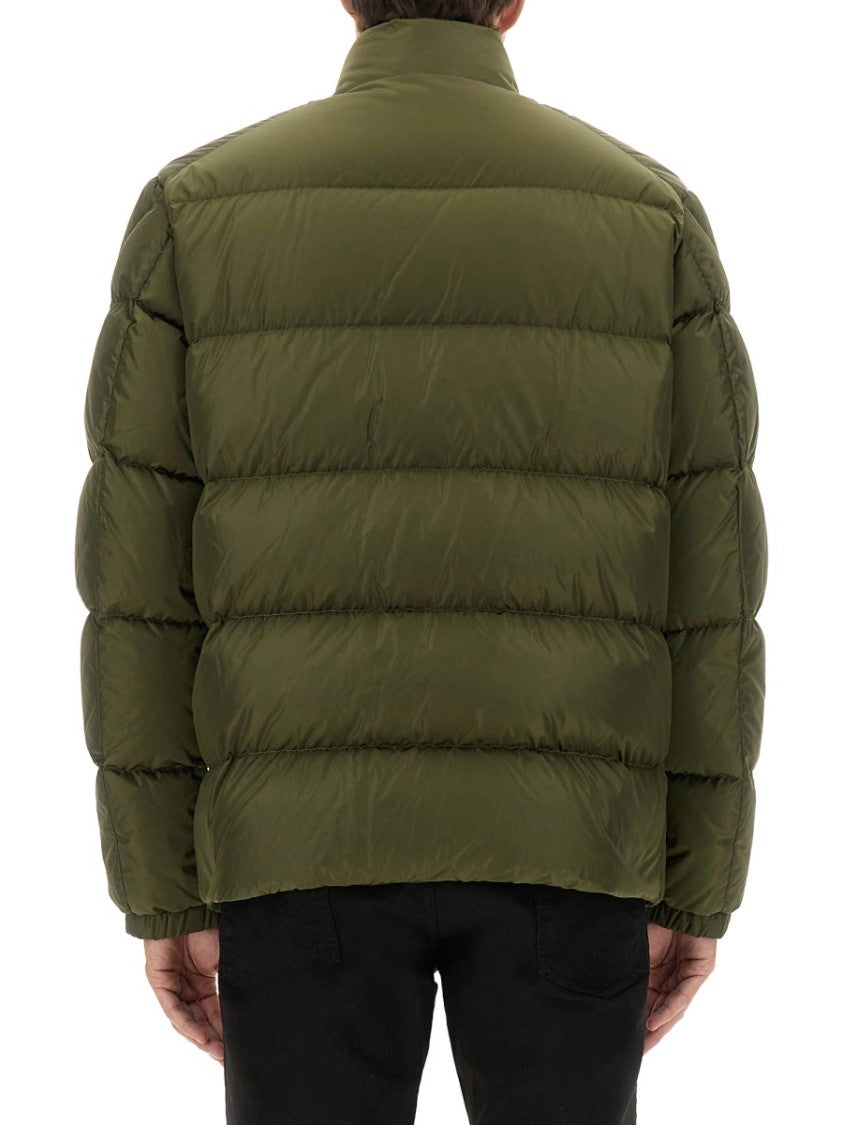 Moncler Tuileries High-Collar Quilted Down Jacket