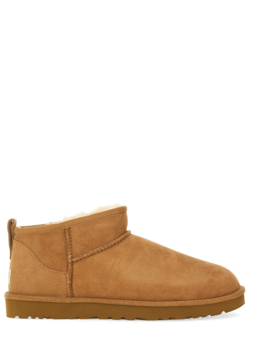 Ugg Classic Ultra Mini Low-Cut Brown Twinface Boots