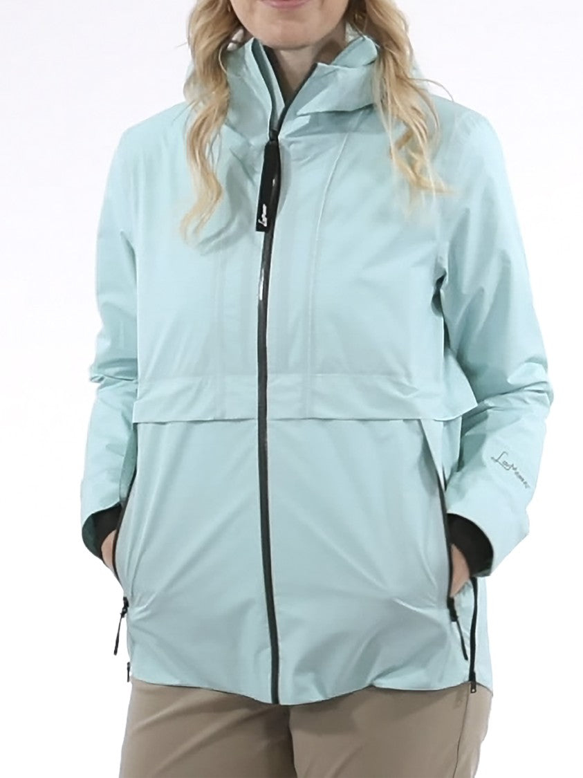 Lamunt Turquoise Linda 2.5 L High Collar Jacket