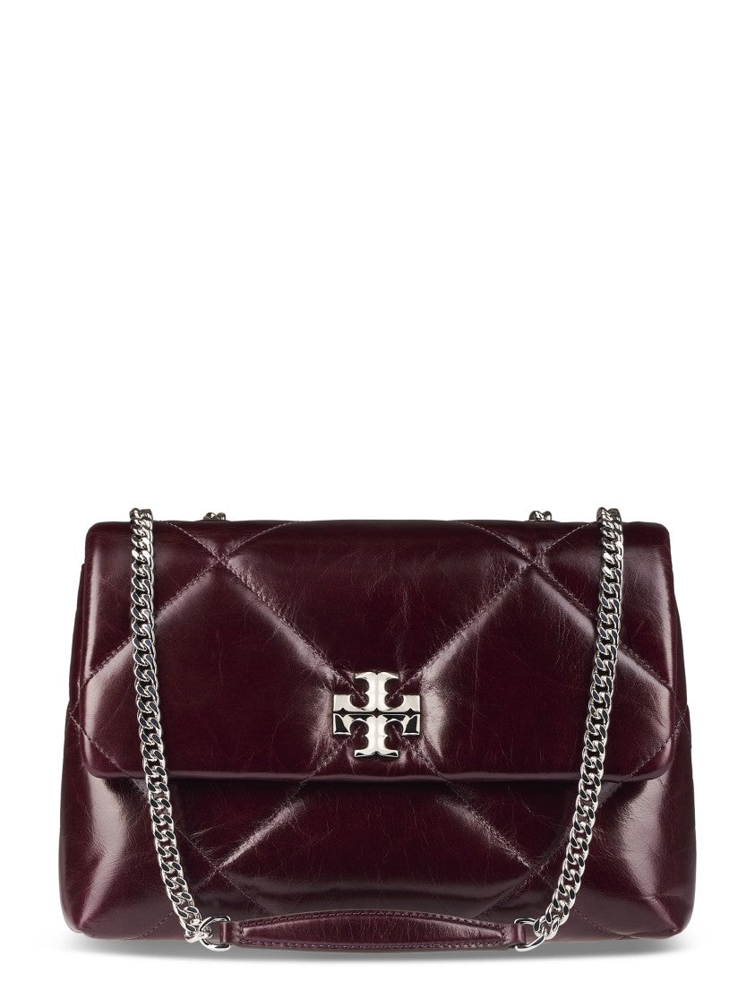 Tory Burch Kira Diamond Quilt Distressed Convertible Shoulder Bag