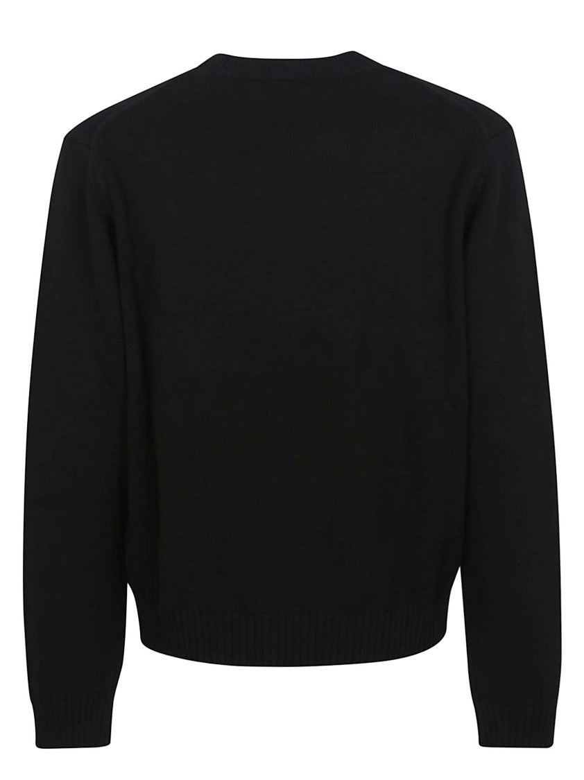 Casablanca Mushroom Emblem Cotton Sweater