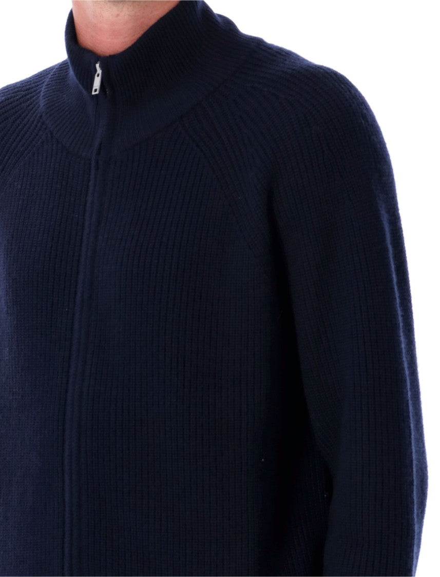 Isabel Marant Benet Ribbed High Collar Knit Sweater