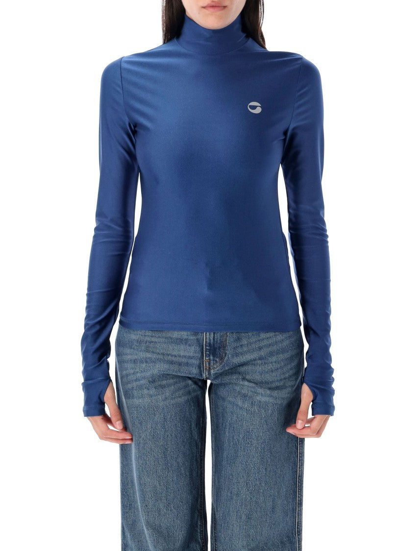 Coperni Second Skin Turtle Neck Top