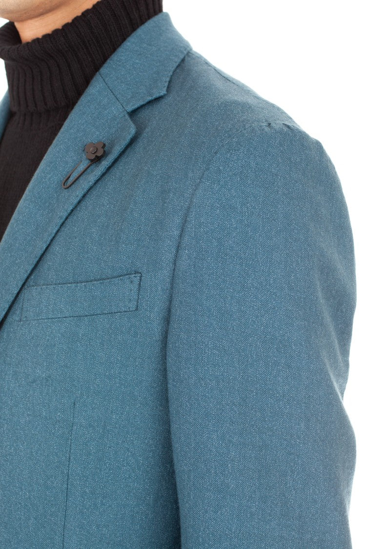 Lardini Resca Wool-Cashmere-Silk Jacket